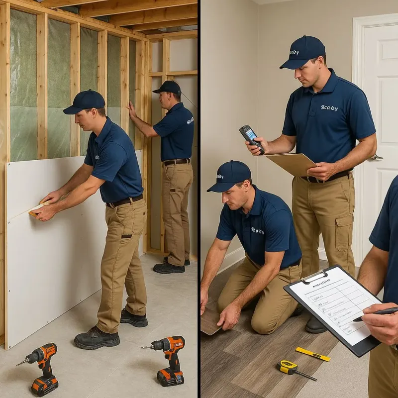 Repairs and Reconstruction process in Monroeville, OH